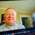Mason on Computer Screen