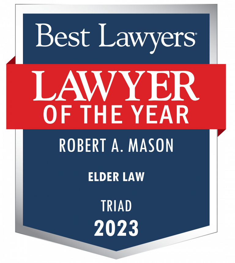 Mason Named 2023 Triad Lawyer of the Year in Elder Law MasonLaw, PC